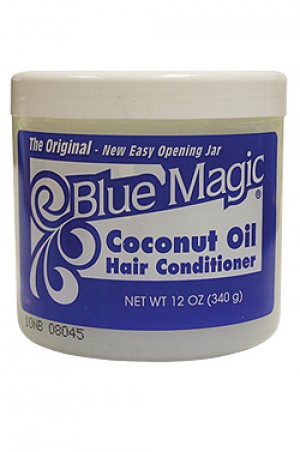 BLUE MAGIC Coconut Oil Hair Conditioner (12oz), Sareya Beauty Supply store